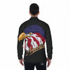 USA Eagle Patriotic Print Men's Long Sleeve Shirts-grizzshop