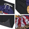 USA Eagle Patriotic Print Men's Running Shorts-grizzshop