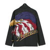 USA Eagle Patriotic Print Men's Sport Coat-grizzshop