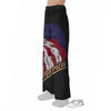 USA Eagle Patriotic Print Pajama Pants-grizzshop