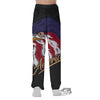 USA Eagle Patriotic Print Pajama Pants-grizzshop