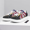 USA Eagle Patriotic Print Platform Shoes-grizzshop