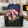 USA Eagle Patriotic Print Recliner Slipcover-grizzshop