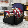 USA Eagle Patriotic Print Recliner Slipcover-grizzshop