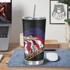 USA Eagle Patriotic Print Tumbler-grizzshop