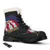 USA Eagle Patriotic Print Winter Boots-grizzshop