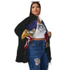 USA Eagle Patriotic Print Women's Sherpa Jacket-grizzshop