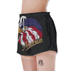 USA Eagle Patriotic Print Women's Shorts-grizzshop