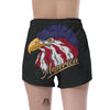 USA Eagle Patriotic Print Women's Shorts-grizzshop