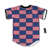 USA Flag 4th of July Print Pattern Baseball Jersey-grizzshop