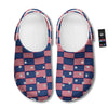 USA Flag 4th of July Print Pattern Clog-grizzshop