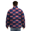 USA Flag 4th of July Print Pattern Puffer Jacket-grizzshop