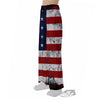 USA Flag Grunge Print Pajama Pants-grizzshop