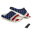 USA Flag Grunge Print Sandals-grizzshop