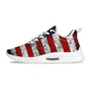 USA Flag Grunge Print Tennis Shoes-grizzshop