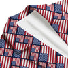 USA Flag Independence Day Print Pattern Men's Blazer-grizzshop