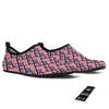 USA Flag Independence Day Print Pattern Water Shoes-grizzshop