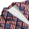 USA Flag Independence Day Print Pattern Women's Blazer-grizzshop