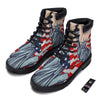 USA Flag Statue of Liberty Print Boots-grizzshop