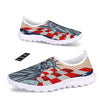 USA Flag Statue of Liberty Print Nurse Shoes-grizzshop