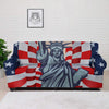 USA Flag Statue of Liberty Print Sofa Cover-grizzshop