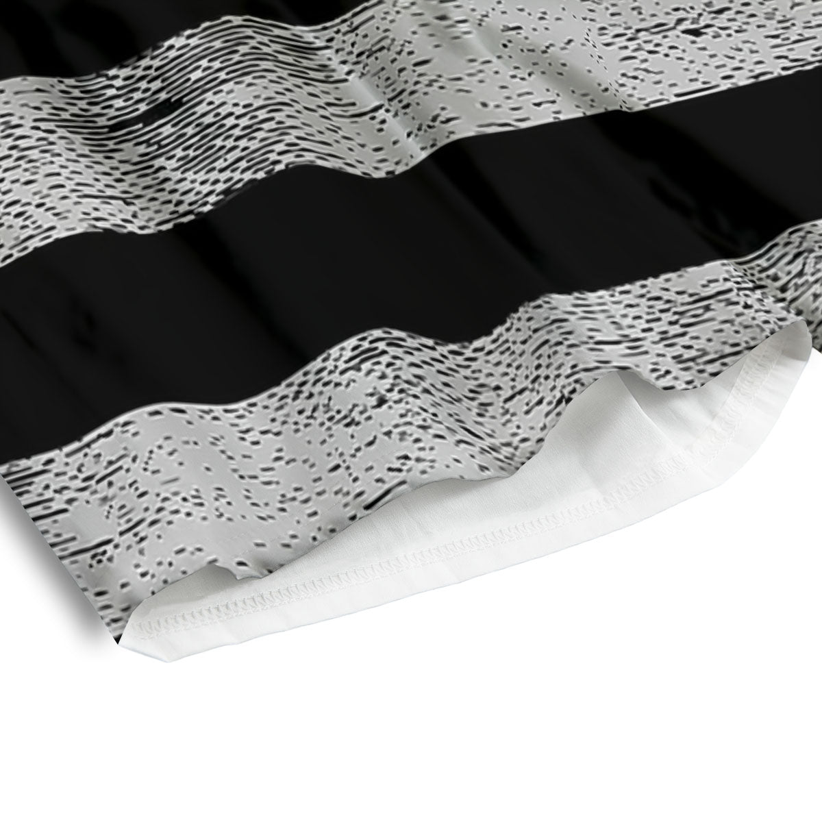 USA Flag White And Black Print Men's Athletic Shorts