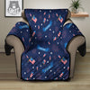 USA Star 4th of July Print Pattern Recliner Protector-grizzshop