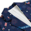 USA Star 4th of July Print Pattern Women's Blazer-grizzshop