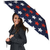 USA Star Blue And Red Print Pattern Umbrella-grizzshop