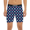 USA Star Fourth of July Print Pattern Boxer Briefs-grizzshop