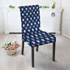 USA Star Fourth of July Print Pattern Dining Chair Slipcover-grizzshop