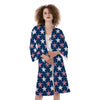 USA Star Fourth of July Print Pattern Kimono-grizzshop