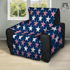 USA Star Fourth of July Print Pattern Recliner Protector-grizzshop