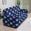 USA Star Fourth of July Print Pattern Sofa Cover-grizzshop