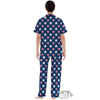 USA Star Fourth of July Print Pattern Women's Pajamas Set-grizzshop