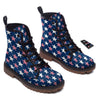 USA Star Fourth of July Print Pattern Work Boots-grizzshop