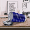 USA Star White And Blue Print Pattern Tumbler-grizzshop