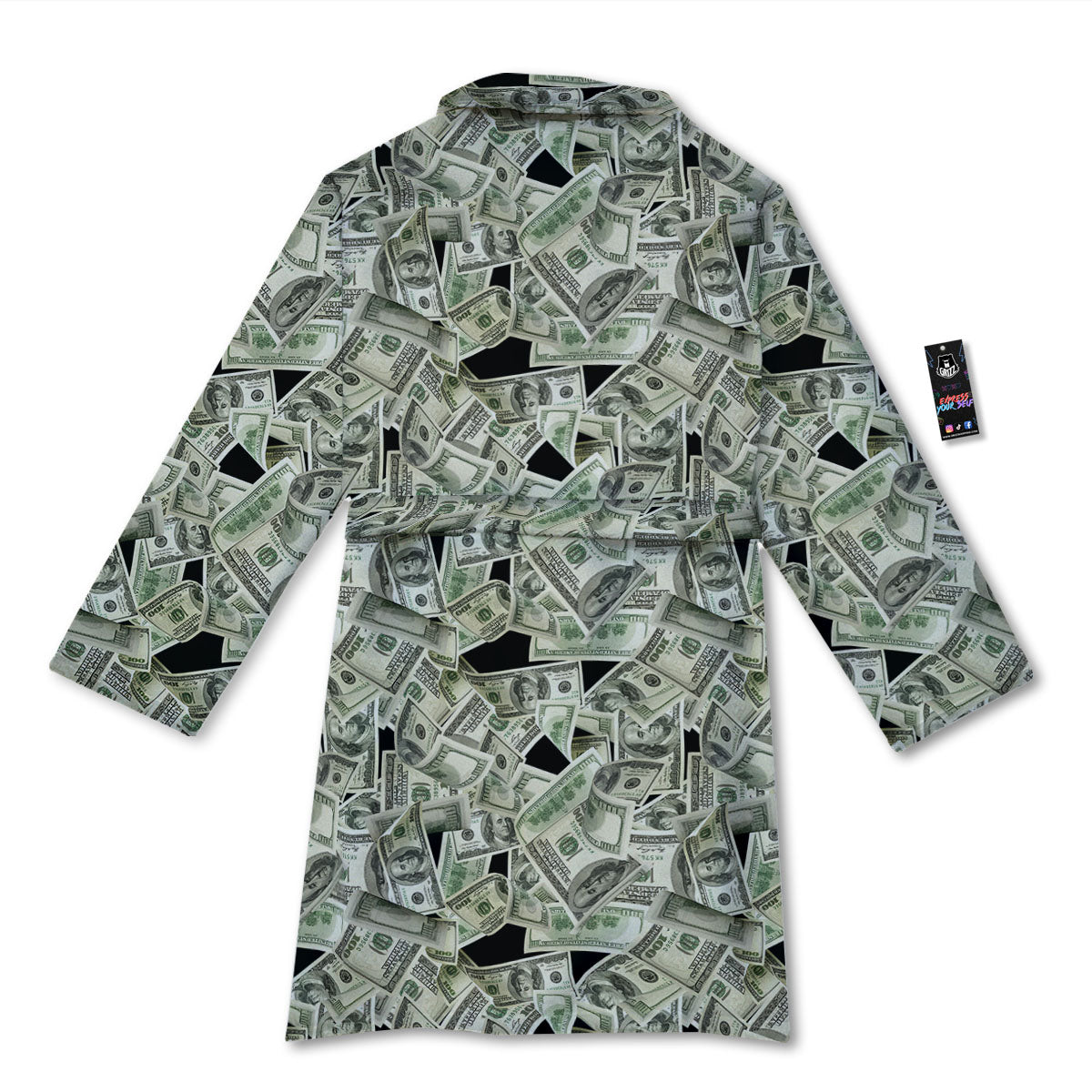 USD Flying Print Bathrobe-grizzshop