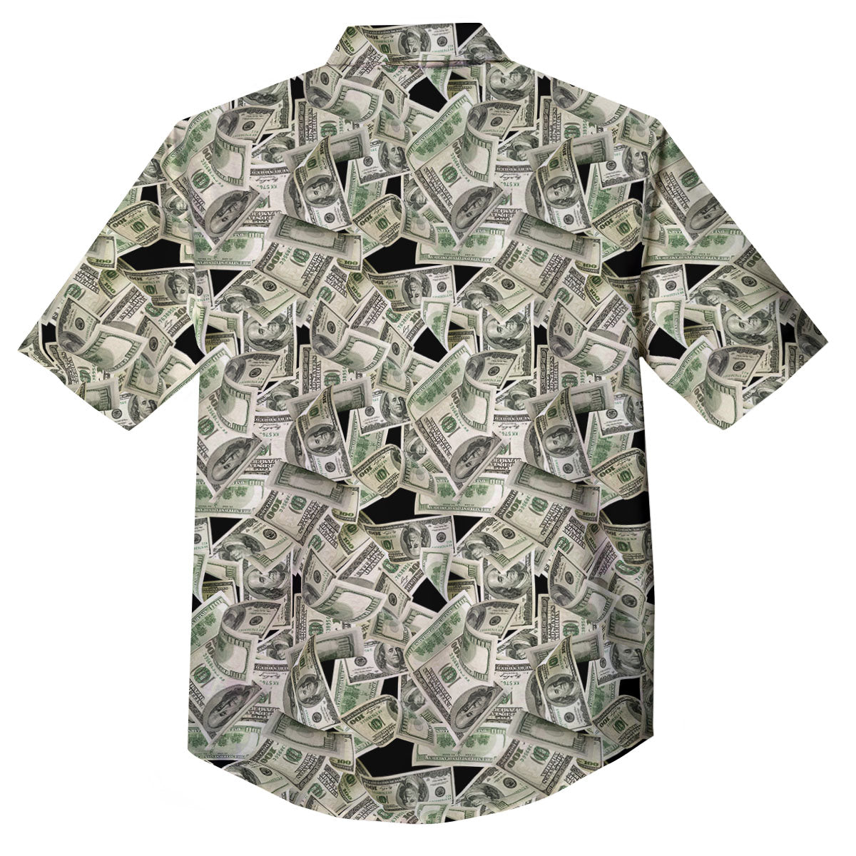 USD Flying Print Button Up Shirt-grizzshop