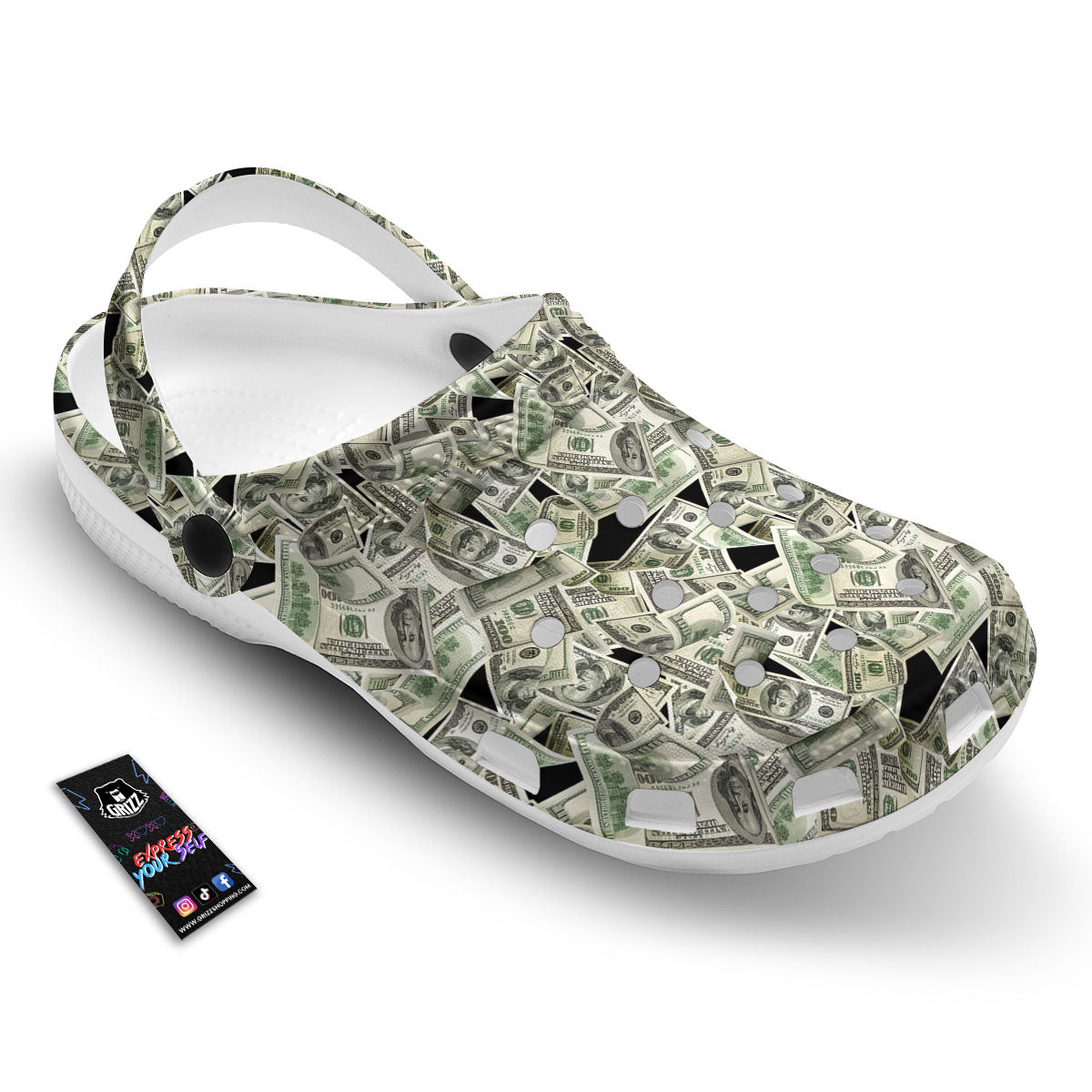 USD Flying Print Clog-grizzshop