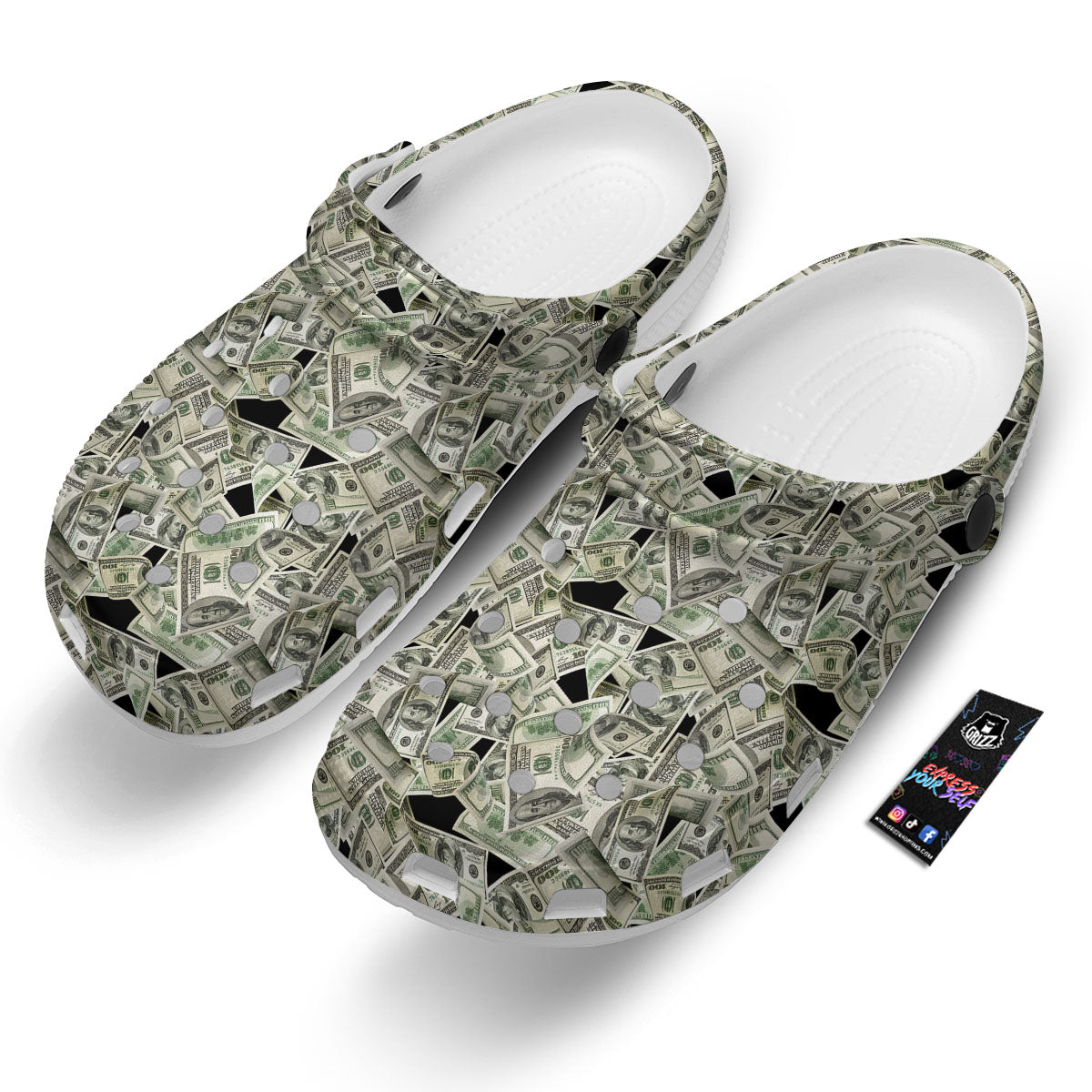 USD Flying Print Clog-grizzshop