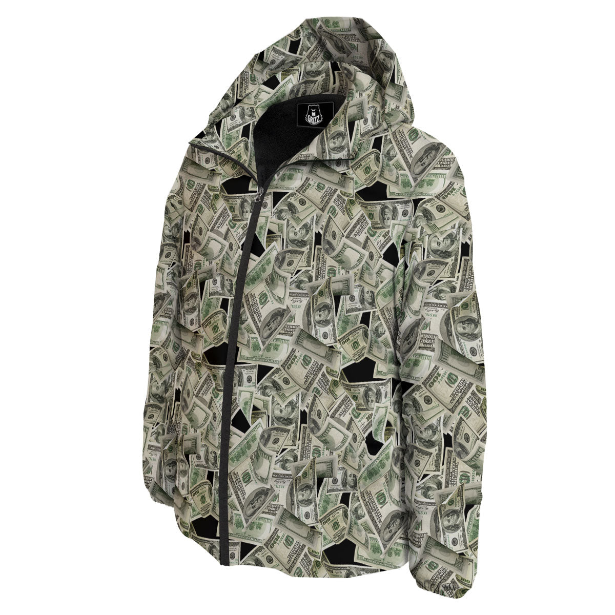 USD Flying Print Down Jacket-grizzshop