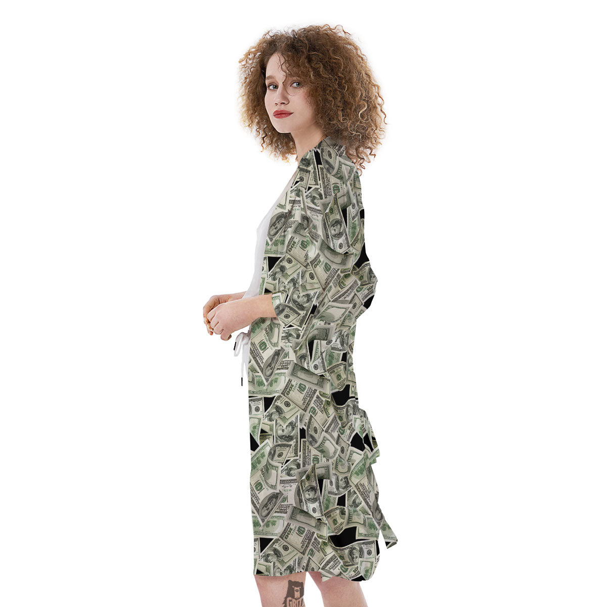 USD Flying Print Kimono-grizzshop