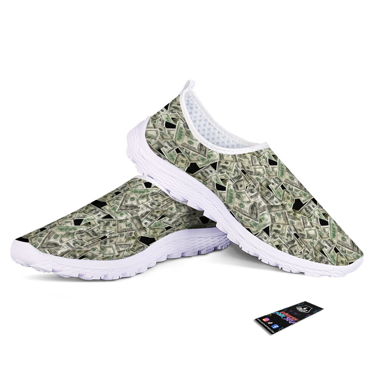 USD Flying Print Nurse Shoes-grizzshop