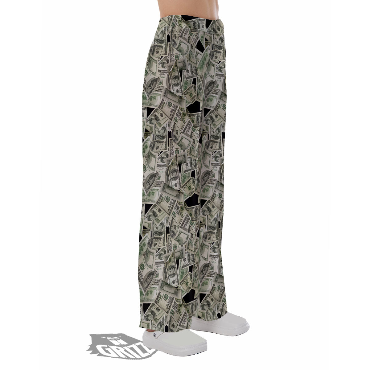 USD Flying Print Pajama Pants-grizzshop