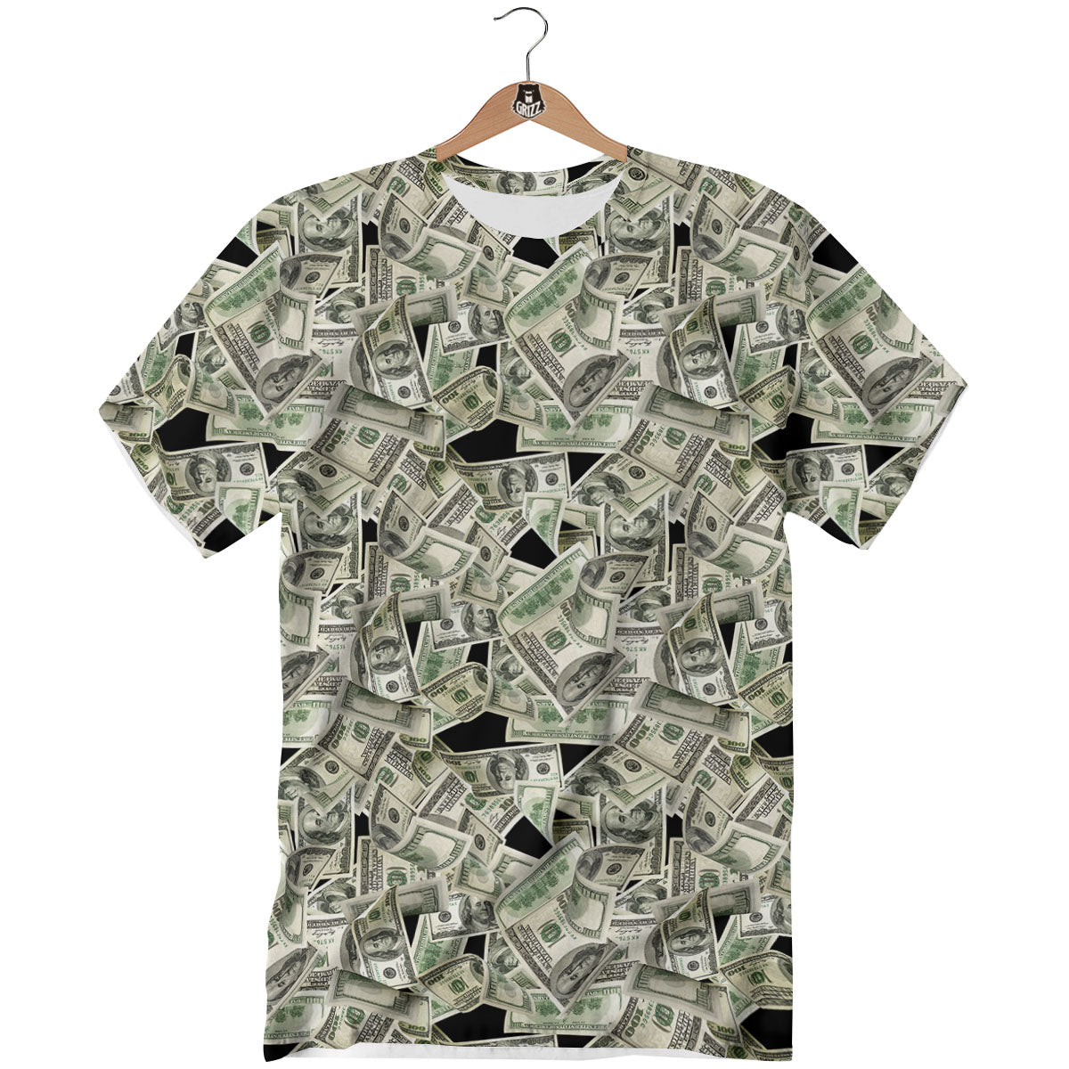 USD Flying Print T-Shirt-grizzshop