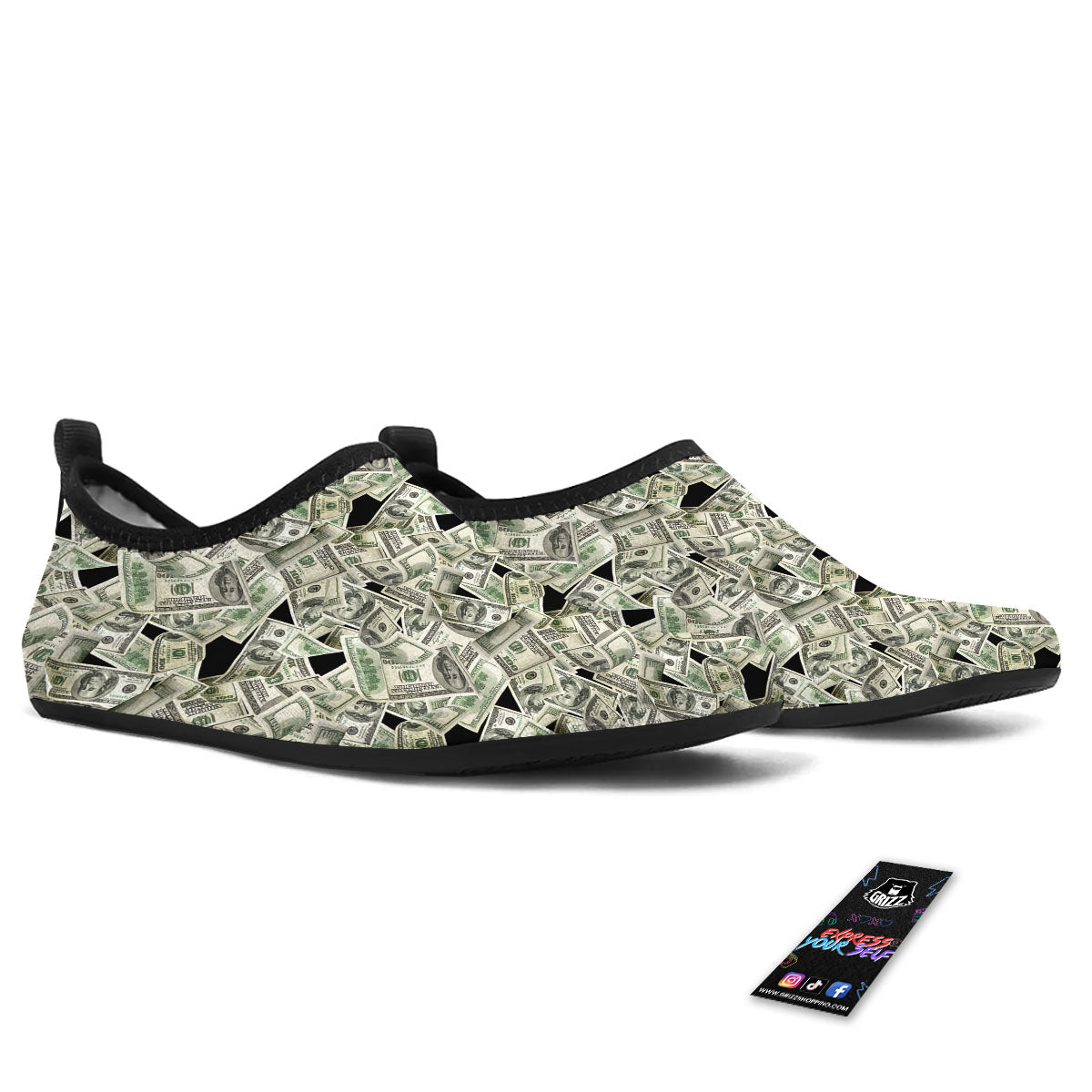 USD Flying Print Water Shoes-grizzshop