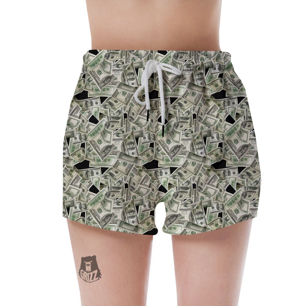 USD Flying Print Women's Shorts-grizzshop