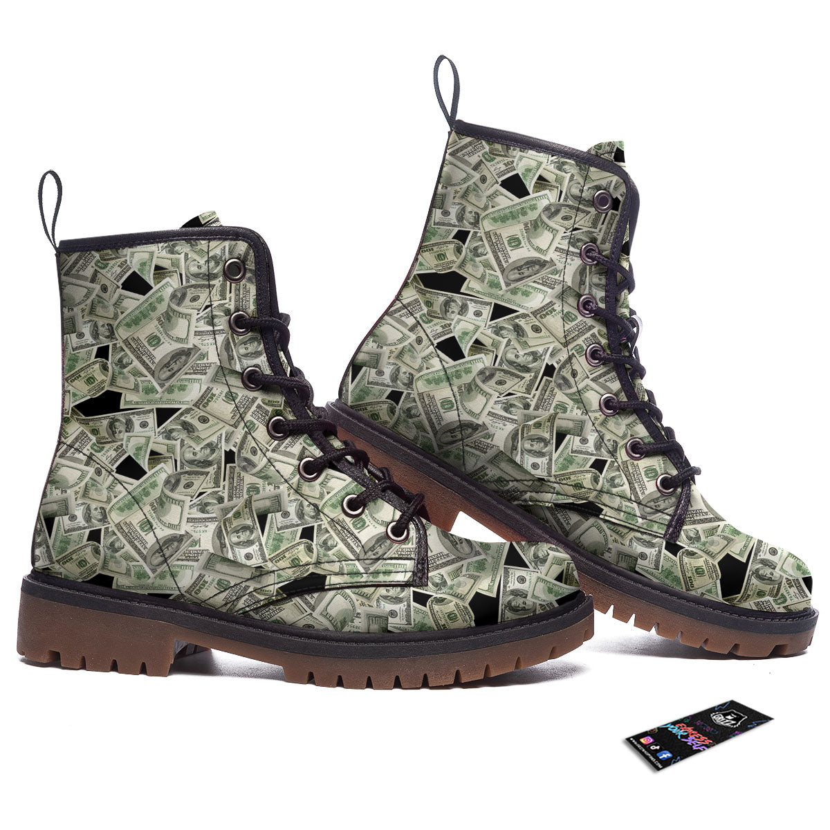 USD Flying Print Work Boots-grizzshop