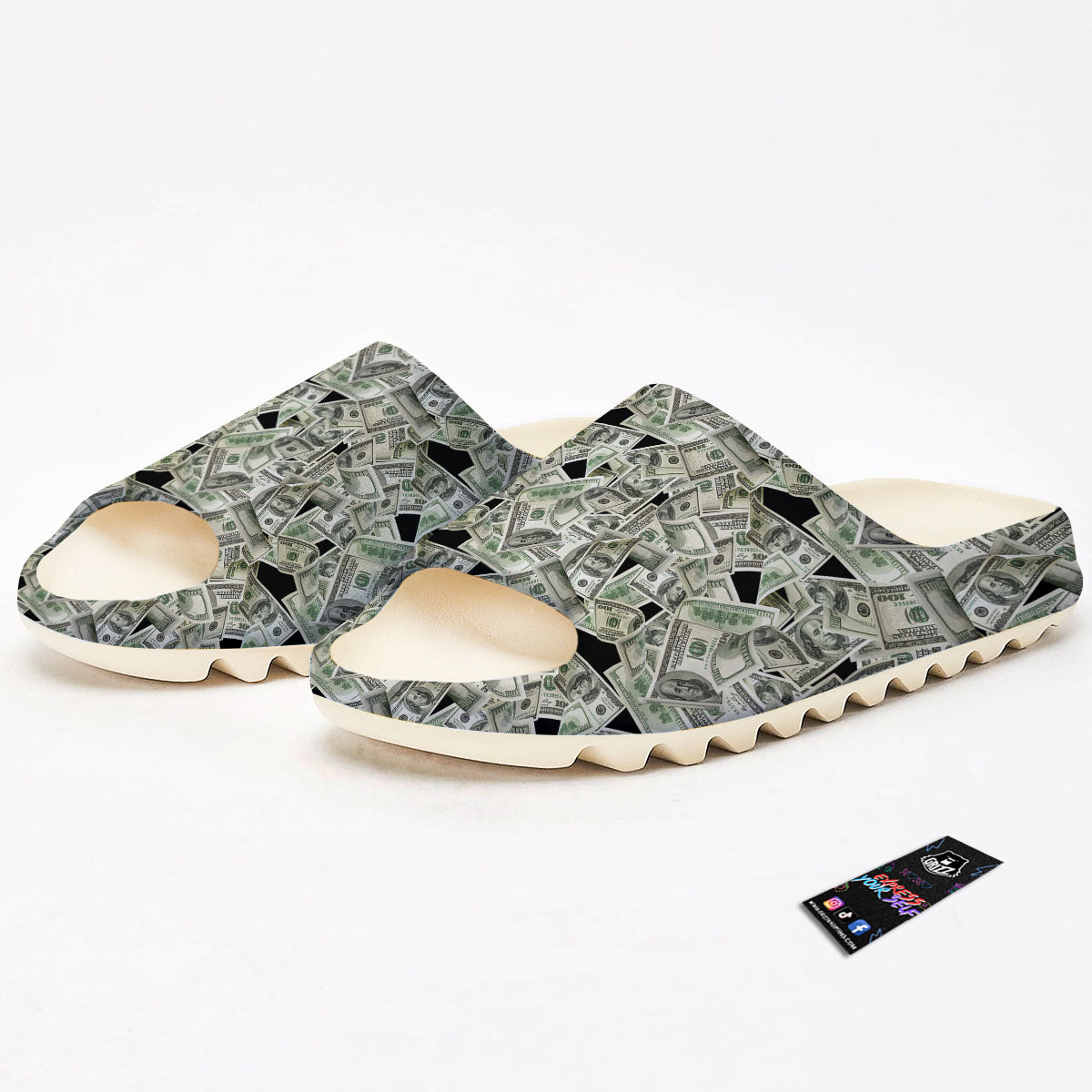 USD Flying Print Sandals-grizzshop